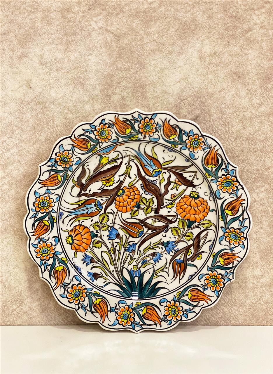Ceramic Plate Turkish Pottery